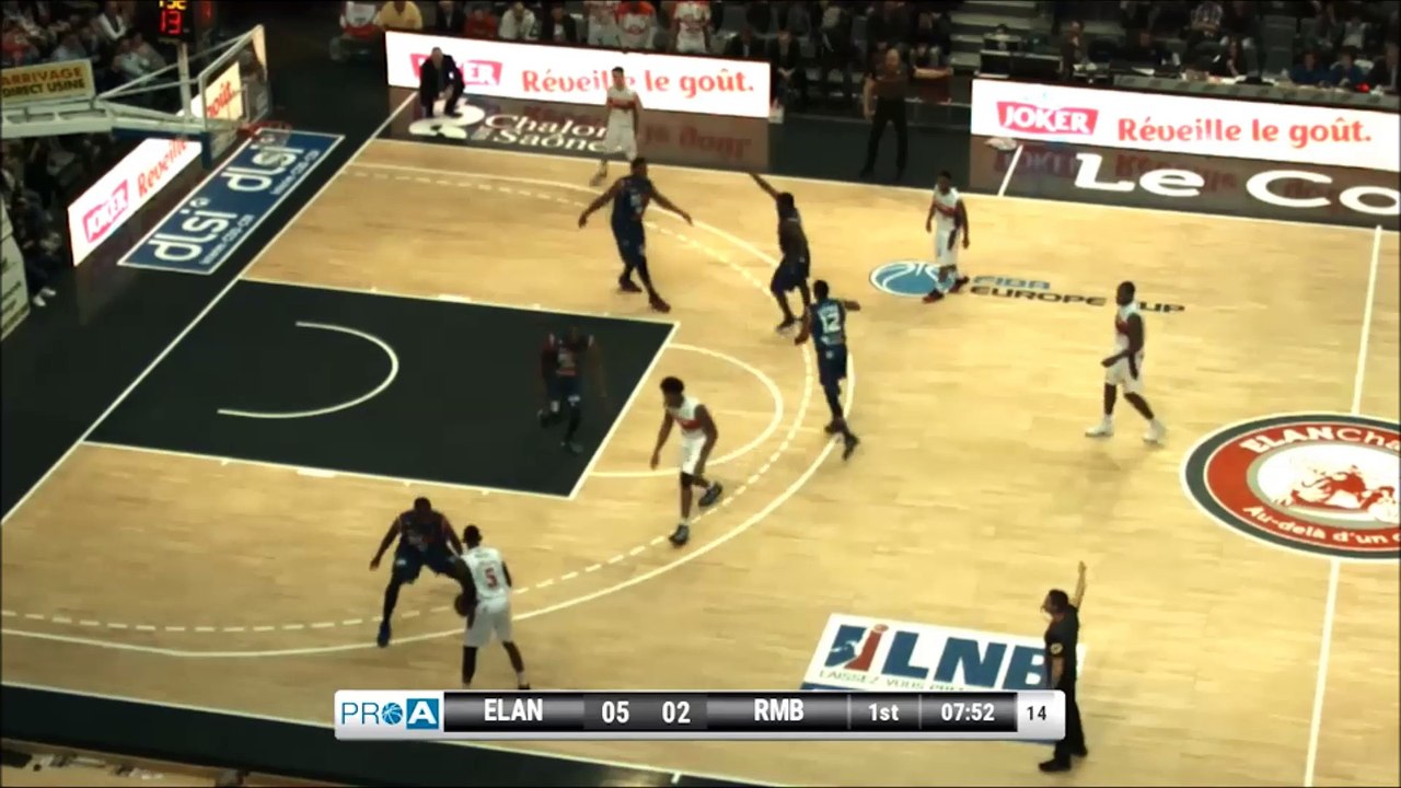 Les deux "poster dunk" de la soirée !