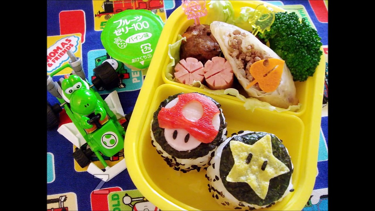 【マリオのキャラ弁】楽しくておいしいスーパーマリオブラザーズ弁当