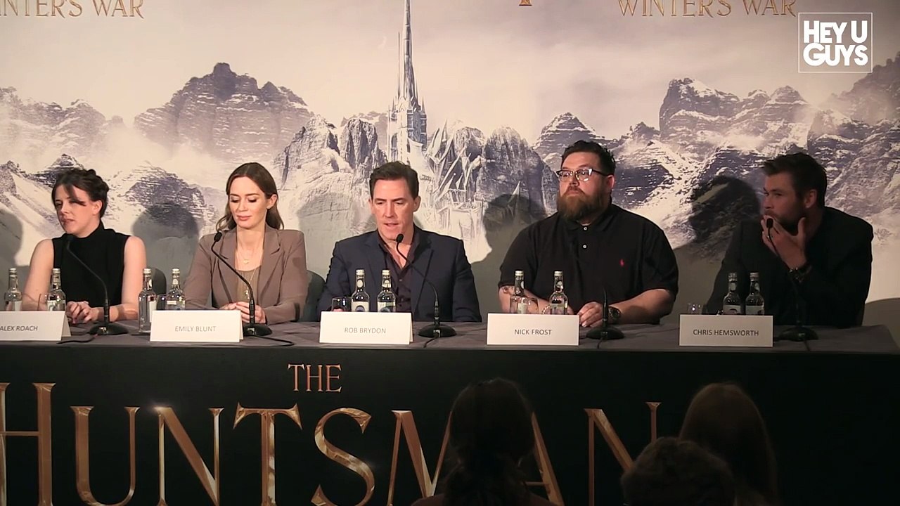 Промо-тур фильма «Белоснежка и Охотник - 2»: Пресс конференция в Лондоне #2