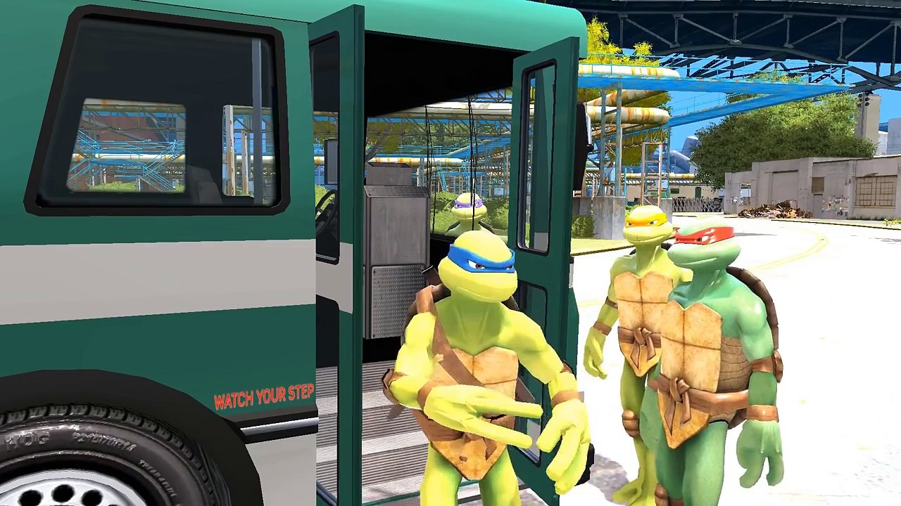 Tortues Ninja Flash McQueen de Disney Cars 2 | Dessin animé francais