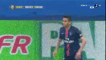 Zlatan Ibrahimovic Goal HD - PSG 1-0 Nice Ligue 1 02-04-2016