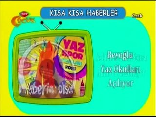 Trt Çocuk - Beyoğlu Yaz Spor Okulları Açıldı 02.07.2015