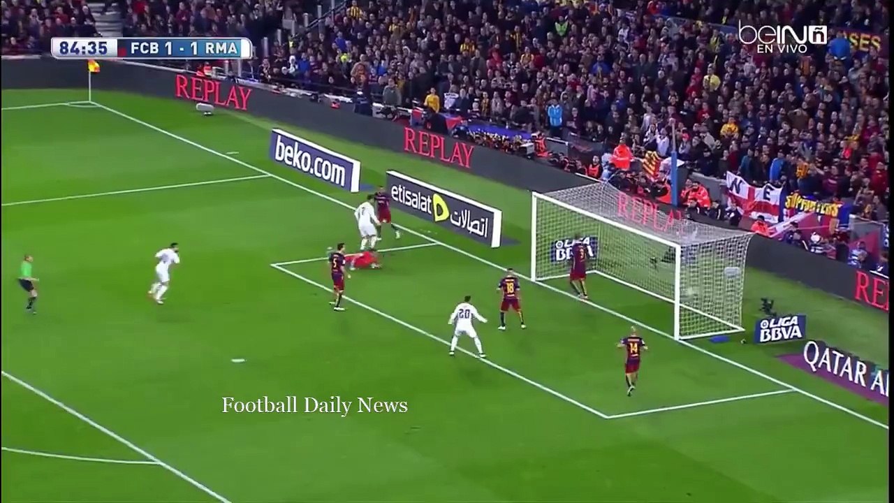 Real vs barsa final goal