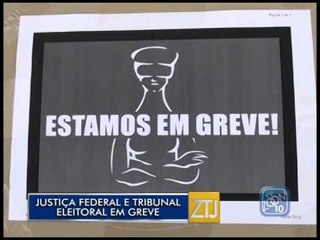 11-06-2015 - GREVE JUSTIÇA FEDERAL - ZOOM TV JORNAL