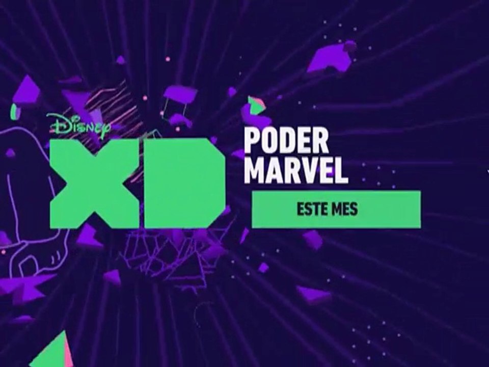 PROMO "PODER MARVEL" (ABRIL 2016) EN DISNEY XD -NUEVO LOGO