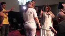 Demons cast out at Dunkerque France and chronic pain and frozen neck healed after 23 years