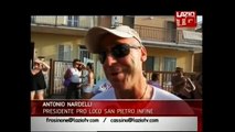 Servizio di Lazio tv sulla corsa delle carrozzelle a San Pietro Infine - 2012