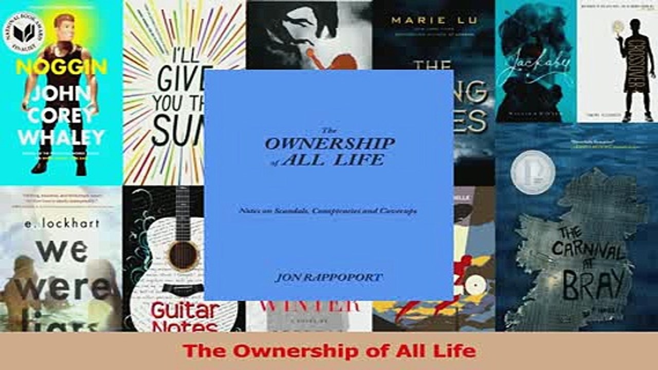 Download  The Ownership of All Life PDF Online