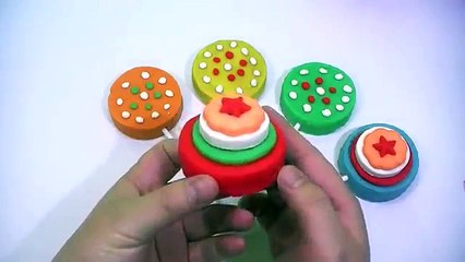 PLAY DOH COLORFUL KINDER!! peppa pig español kinder surprise eggs hello kitty