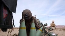 United States Marines Conduct Fire Support Exercise Part 1