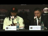 Johnny Cueto firmó con Gigantes