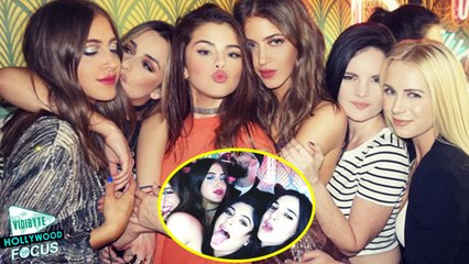 Selena Gomez and Kylie Jenner Party Together in Hollywood