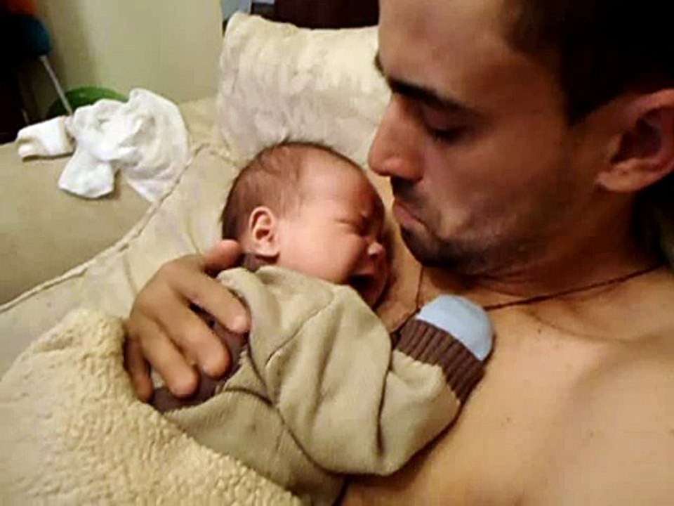 baby vinny crying