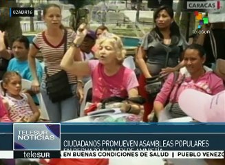 Venezolanos debaten ley de amnistía impulsada por la derecha en la AN