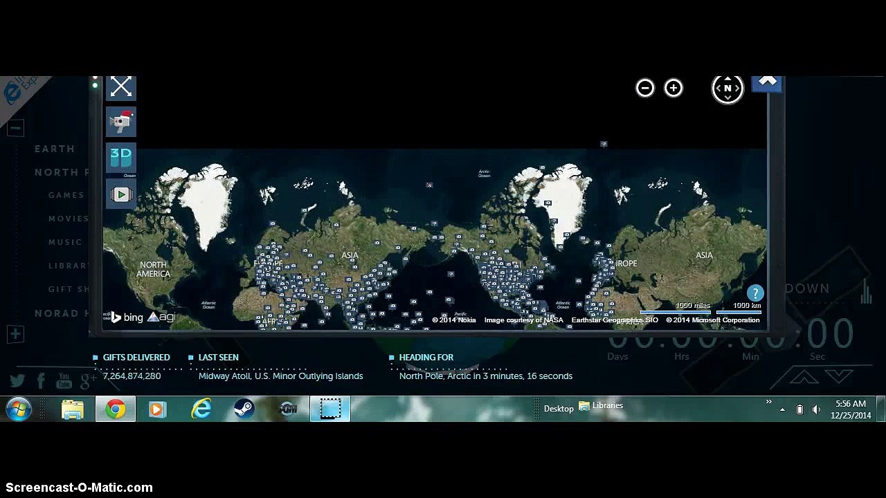 NORAD Tracks Santa: Santa is done