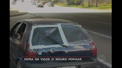 Seguro popular promete aliviar bolso de motoristas