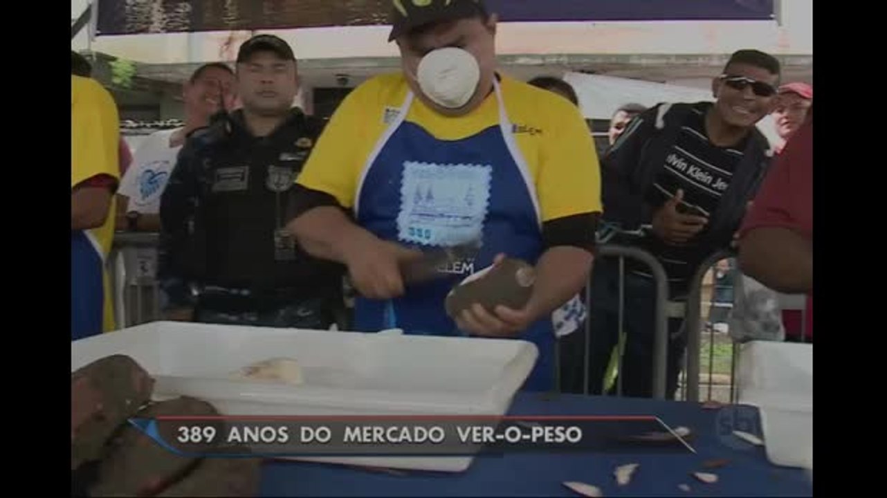Mercado Ver-o-Peso transforma vida de feirantes em animadas competições