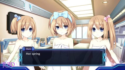 Blanc's Hot Bath Event Scene! Megadimension Neptunia VII {English, Full 1080p HD}