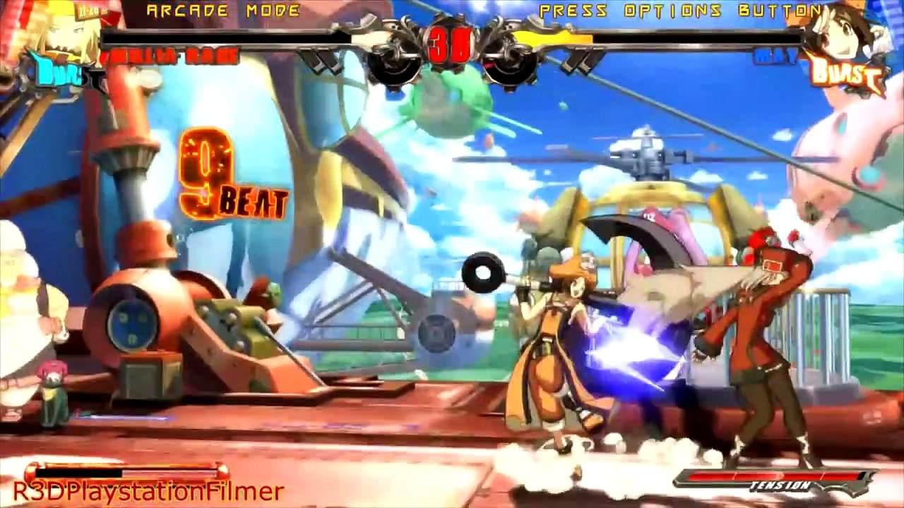 Guilty Gear Xrd - SIGN - PS4 - All "Millia" Arcade Mode Stages {English, Full 1080p HD}