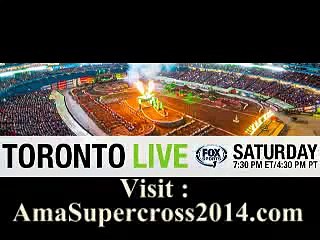 450 SX - AMA Supercross 2016 live Toronto RD-10 Online