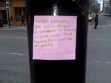 HiMY SYeD    OperationBeautiful com Post It Note, Yonge Street at Gould Street, Toronto Ontario Canada, March 22 2011   01