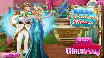 Elsa Wedding Tailor - Frozen Elsa Tailor Games for Kids