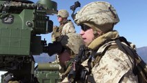 US Marines Live fire Exercises at the Foot of Mount Fuji, Japan