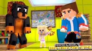 Minecraft - Donut the Dog Adventures -BABY LEAH'S FIRST STEPS!!!!