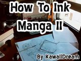 How To Draw Manga - Inking 2-4
