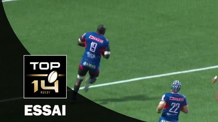 TOP 14 – Oyonnax - Grenoble : 20-27 Essai Mahamadou DIABY (GRE) – J20 – Saison 2015-2016