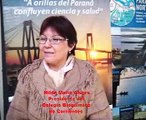 Palabras de la Sra Hilda Maria Alegre Presidentes del Colegio de Bioquimico de Corrientes