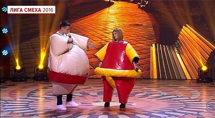 Километр кимоно и Сергей Сивохо - Лига Смеха 2016, 1я игра 2 сезона