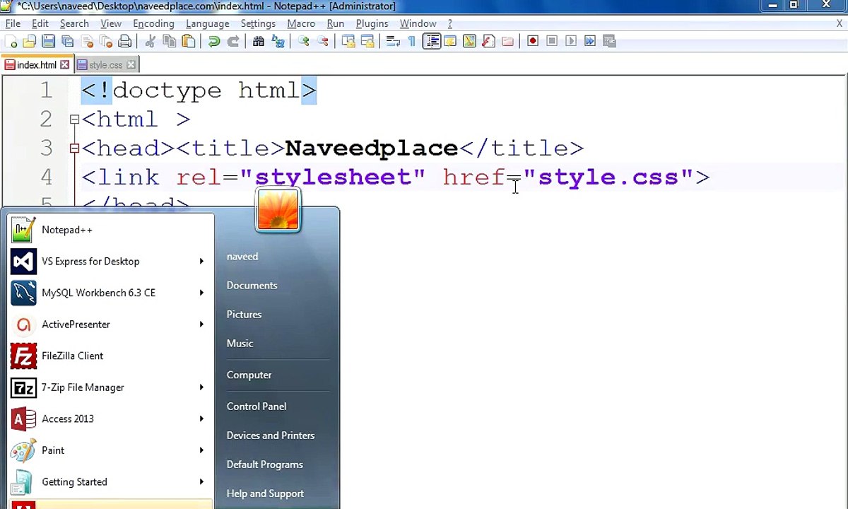Css Link Ways In English