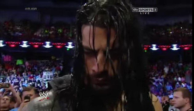 Roman Reigns vs Batista (The Shield Destroys Evolution and 9 other Superstars) by sports academy