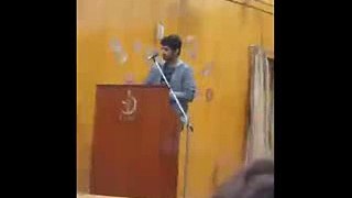 Very Funny Urdu Speech - Usama Talib