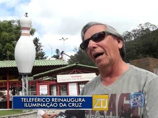 15-05-2015 - NOVA ILUMINAÇÃO DA CRUZ DO TELEFÉRICO  - ZOOM TV JORNAL