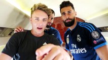Flying with real Madrid CF manchester united fc gamedayplus episode 1 adidas football
