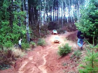 Jeep YJ Blue Ridge hill climb