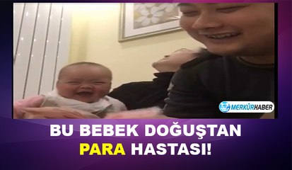 Bu bebek doğuştan Para Hastası!