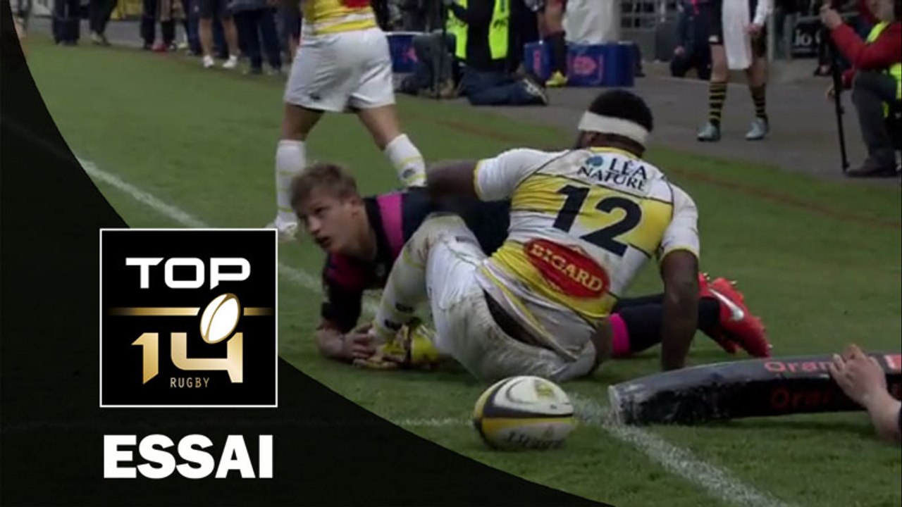 TOP 14 – La Rochelle - Stade Français : 21-18 Essai Levani BOTIA (LAR) – J20 – Saison 2015-2016