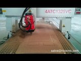 4 Axis Rotary Head CNC 1325 for Curved Radius Cabinet Doors and Moldings Making