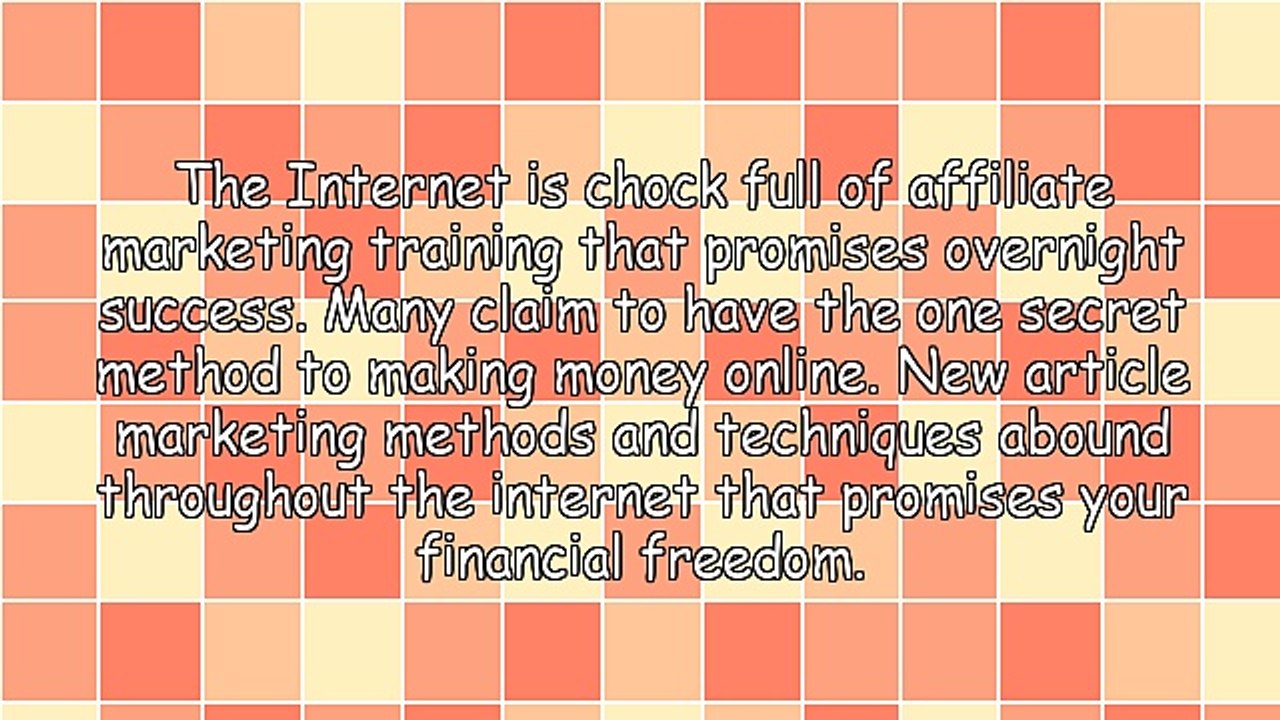 Affiliate Marketing Training for Newbie Affiliates