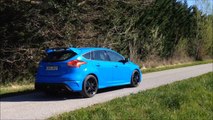2016 Ford Focus RS 350 (mkIII) acceleration test launch and drive