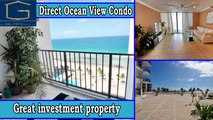 Oceanfront Condo For Sale - Quadomain Britannia, Hollywood Beach Florida 33019