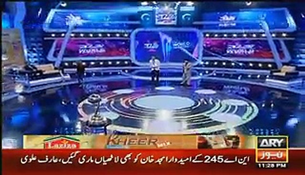 Umer Sharif Starts Fun of  Basit Ali Infront Of Neelum Muneer