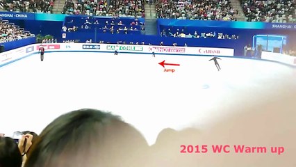The truth of the event that Yuzuru was interfered intent illy in practice