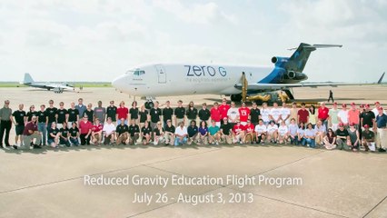 MIT students can fly (in reduced gravity)