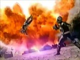 Power Rangers SPD (B-Squad vs A-Squad, laser blaster battle)