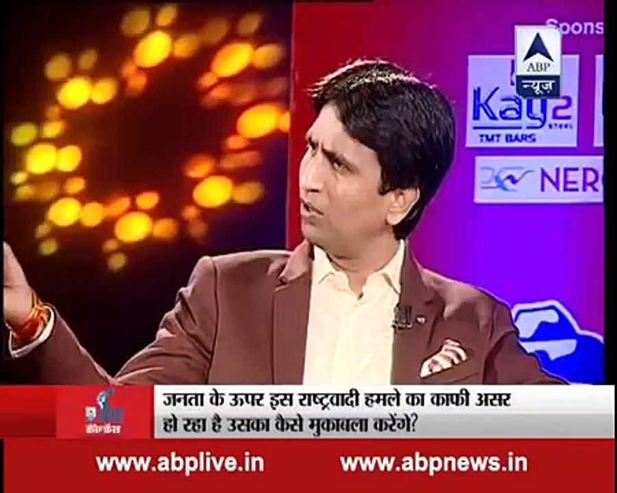 Kumar Vishwas Latest Interview on Press Conference ABP News (FULL) 2016 4