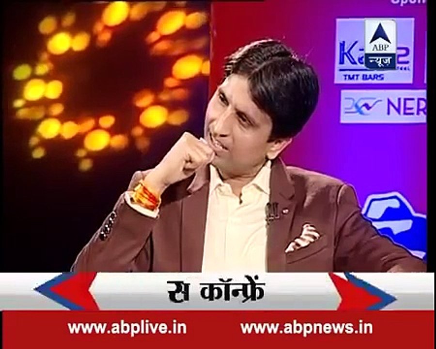 Kumar Vishwas Latest Interview on Press Conference ABP News (FULL) 2016 21